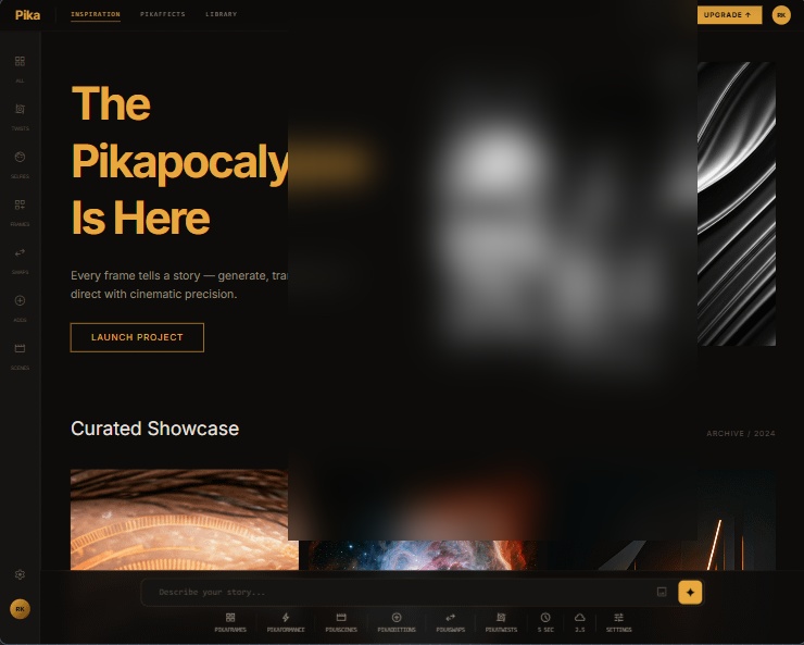 Community evidence for: I redesigned Pika's AI dashboard as my first portf