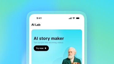 CapCut mobile application interface showing TikTok integration and template selection gallery