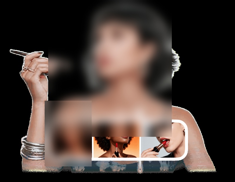 CapCut online video editor panel highlighting AI-powered background removal and asset generation