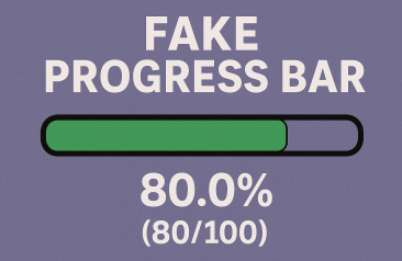 假的进度条:有时候我们只是需要一点安慰