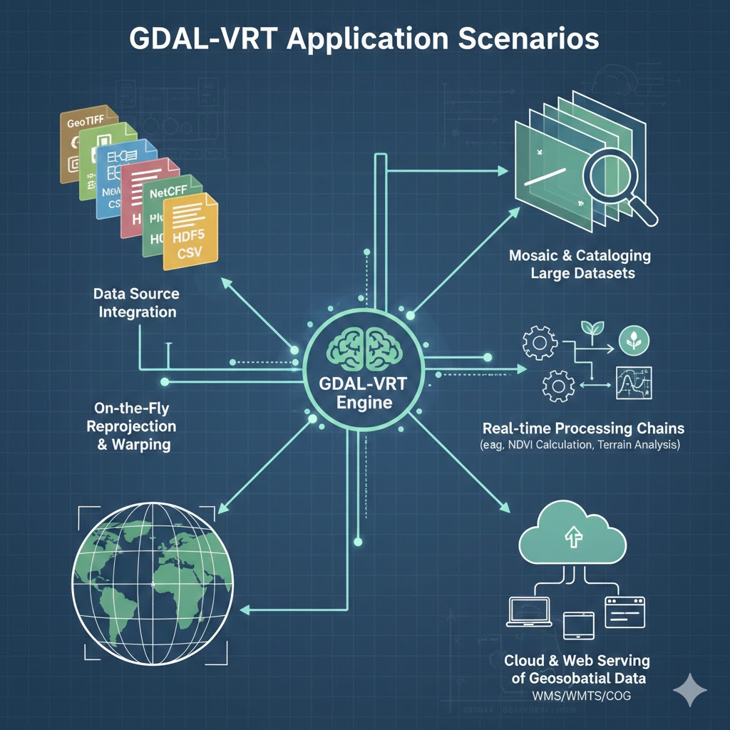 GDAL-VRT(虚拟栅格)应用场景