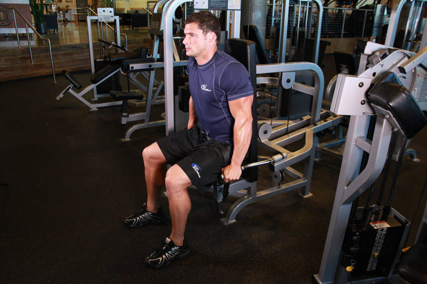 Dips assistés (machine) · position 2