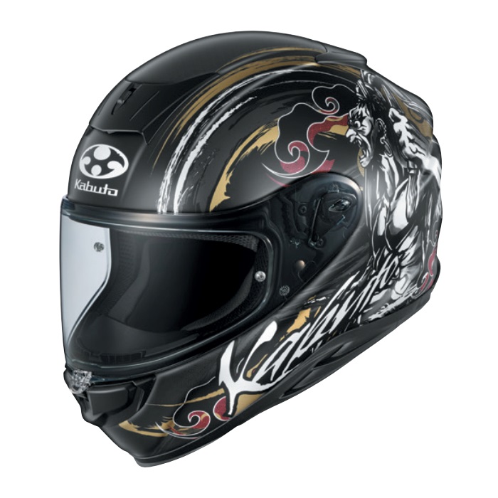 AEROBLADE-6 RIKZAR Aero Blade6 リグザー 全罩式安全帽 消光黑金