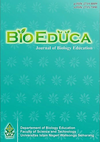 BIOEDUCA : Journal of Biology Education