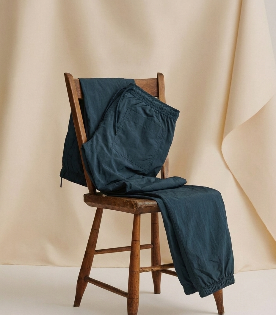 Men’s Dual-Layer Thermal Windbreaker Joggers – Winter-Ready Insulated Cargo Trousers