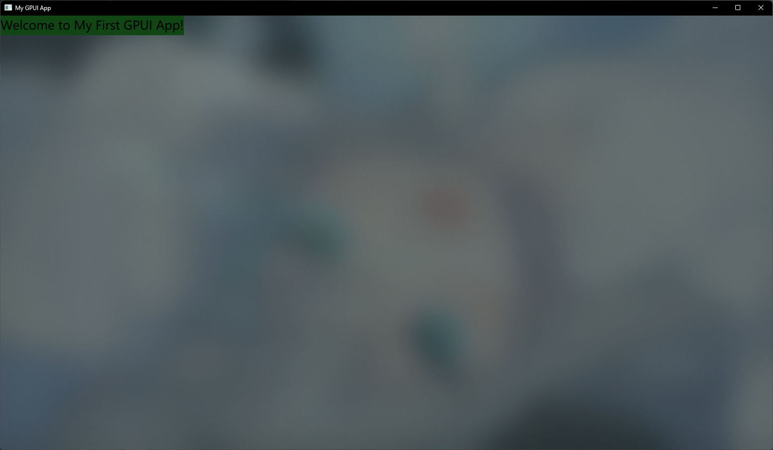GPUI Window with Titlebar