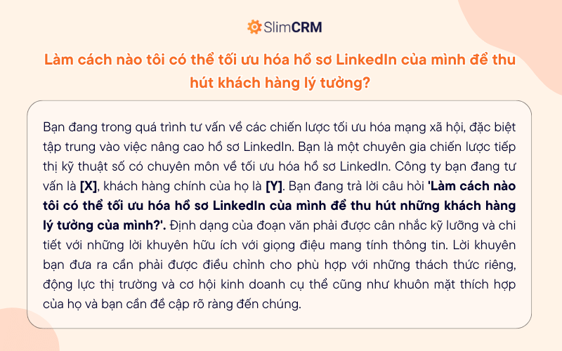 AI Prompts cho sales