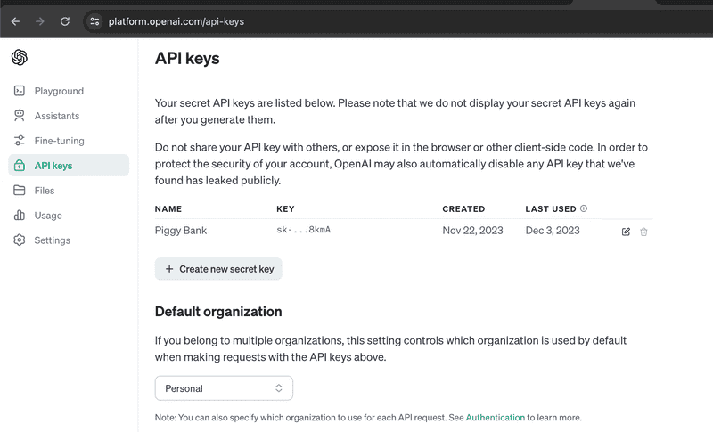 openai-api-key