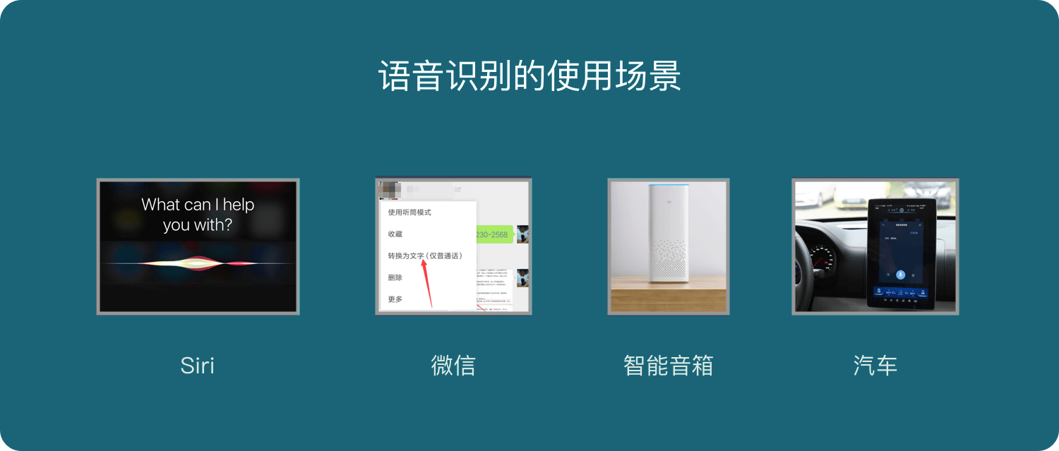 语音识别的使用场景