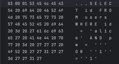 NativeProtocol.sendQueryPacket의 queryPacket (ClientPreparedStatement)