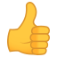 Thumbs up :thumbsup: 👍