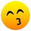 Kissing face with smiling eyes :kissing_smiling_eyes: 😙