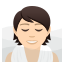 Persona en sauna: tono de piel claro :person_in_steamy_room_tone1: 🧖🏻