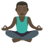 🧘🏿‍♂️