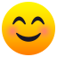 Smiling face with smiling eyes :blush: 😊