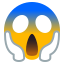 Face screaming in fear :scream: 😱