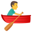Человек гребная лодка :man_rowing_boat: 🚣♂️