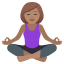 🧘🏽‍♀️