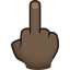 🖕🏿