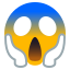 Korku içinde çığlık yüz :scream: 😱