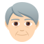 Älterer Erwachsener: heller Hautton :older_adult_tone1: 🧓🏻