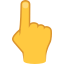 Finger zeigt nach oben :point_up_2: 👆