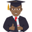 👨🏾‍🎓