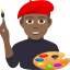👨🏾‍🎨