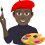 👨🏿‍🎨