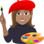 👩🏽‍🎨