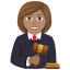 👩🏽‍⚖️