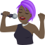 👩🏿‍🎤