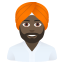 👳🏿‍♂️
