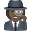 🕵🏿‍♀️