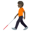 🧑🏿‍🦯