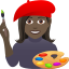 👩🏿‍🎨