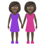 👭🏿