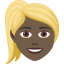 👱🏿‍♀️