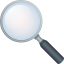 Magnifying glass tilted left :mag: 🔍