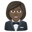 🤵🏿‍♀️