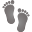 👣