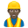 👷🏿‍♀️