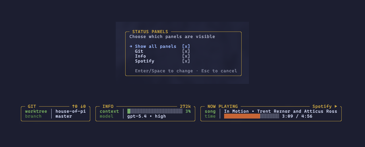 pi-panels screenshot