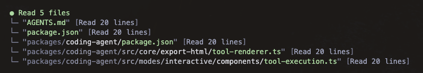 pi-read-summary screenshot