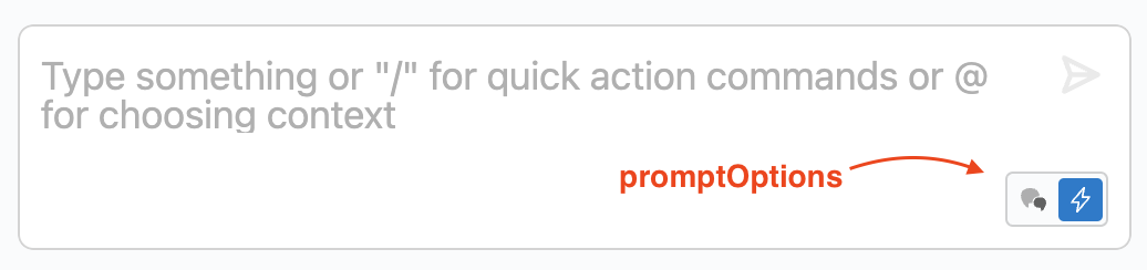 promptOptions