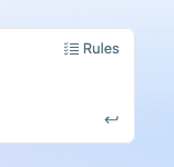 prompt top bar button