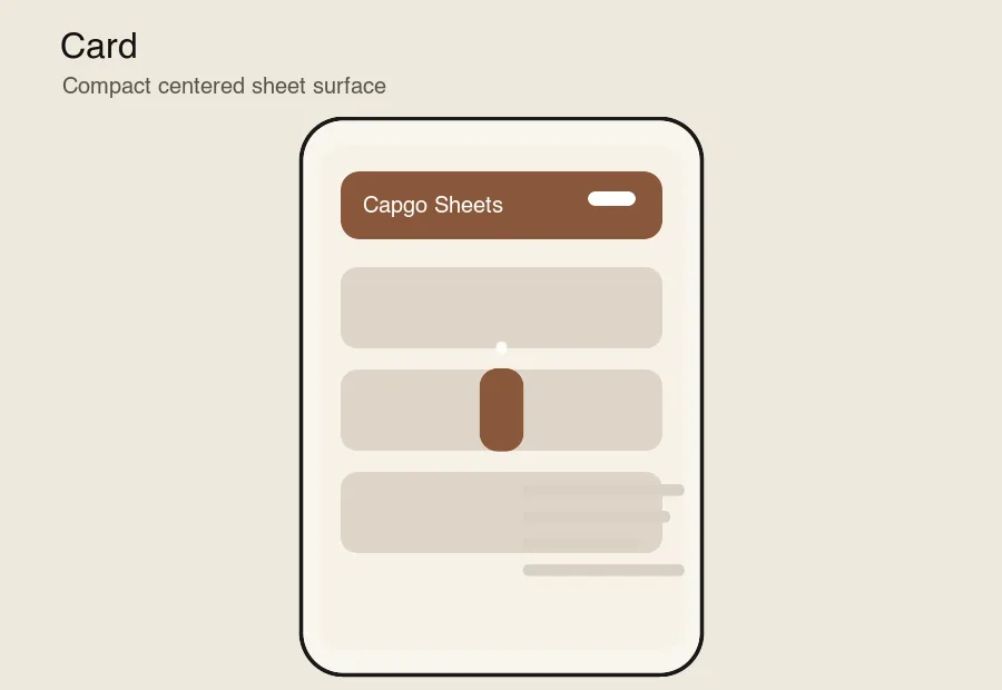 Card demo