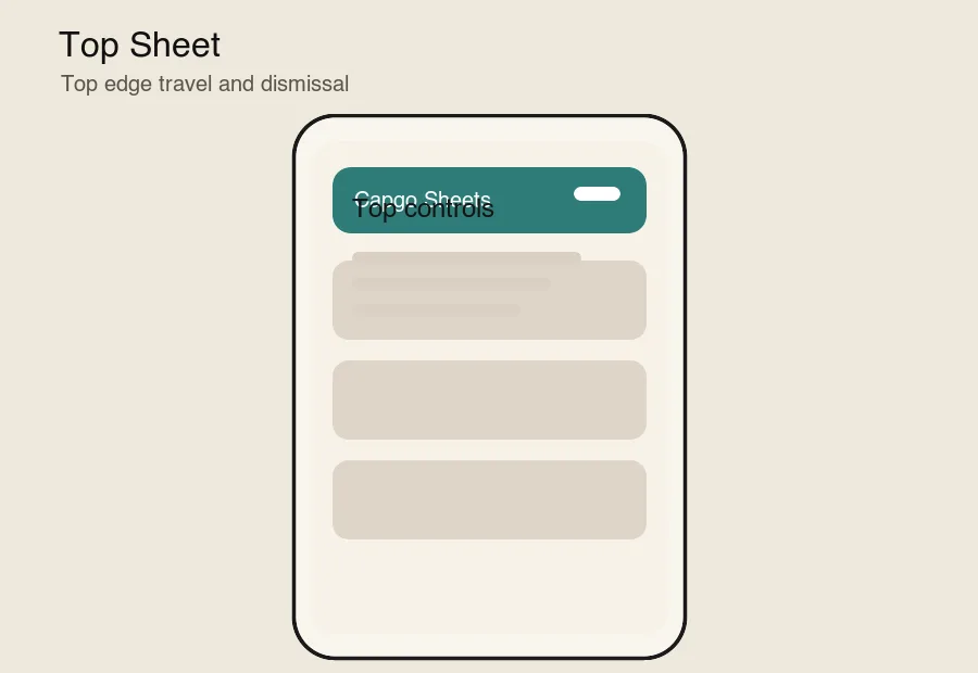 Top Sheet demo