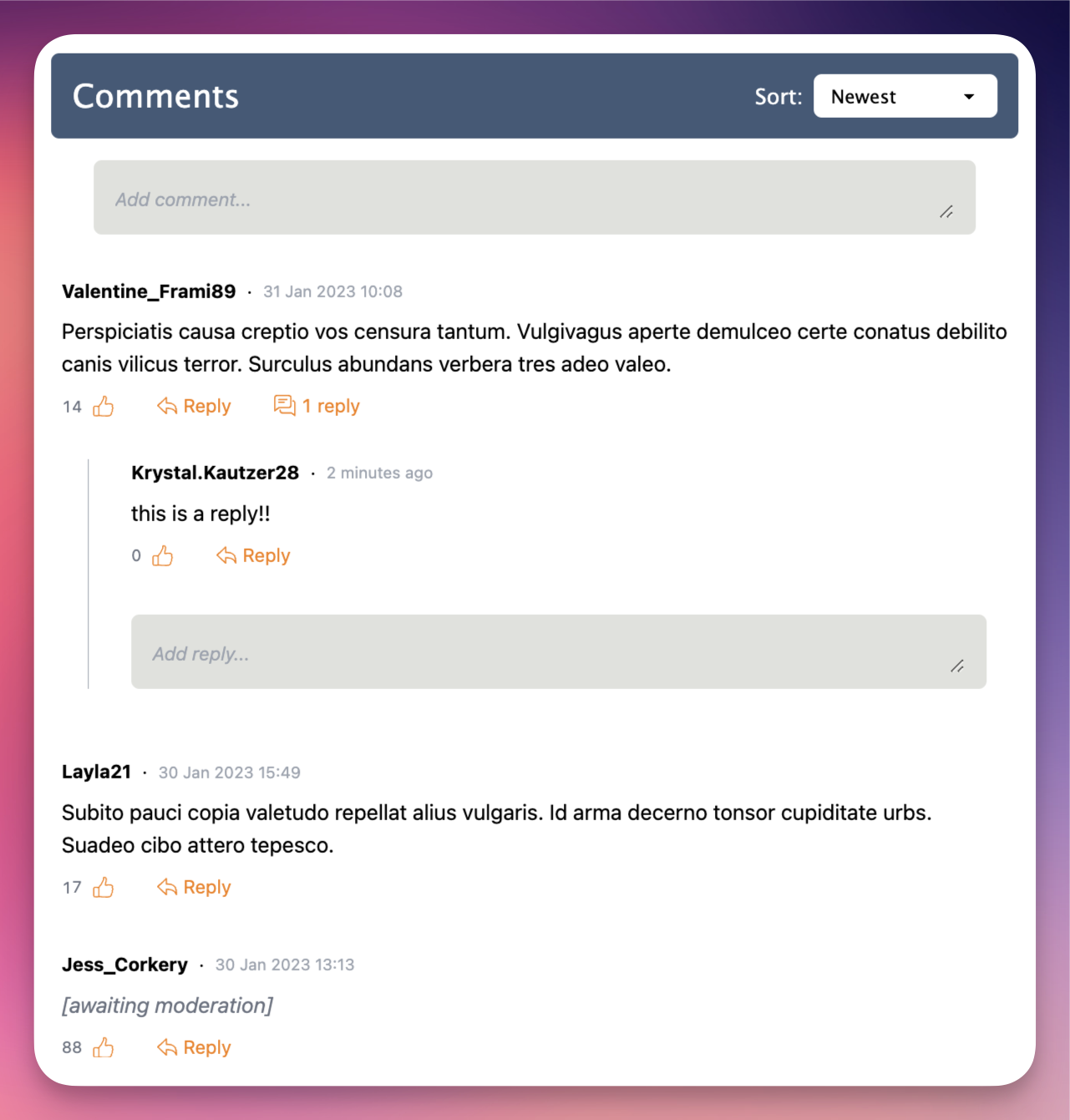 Chatfall Screenshot