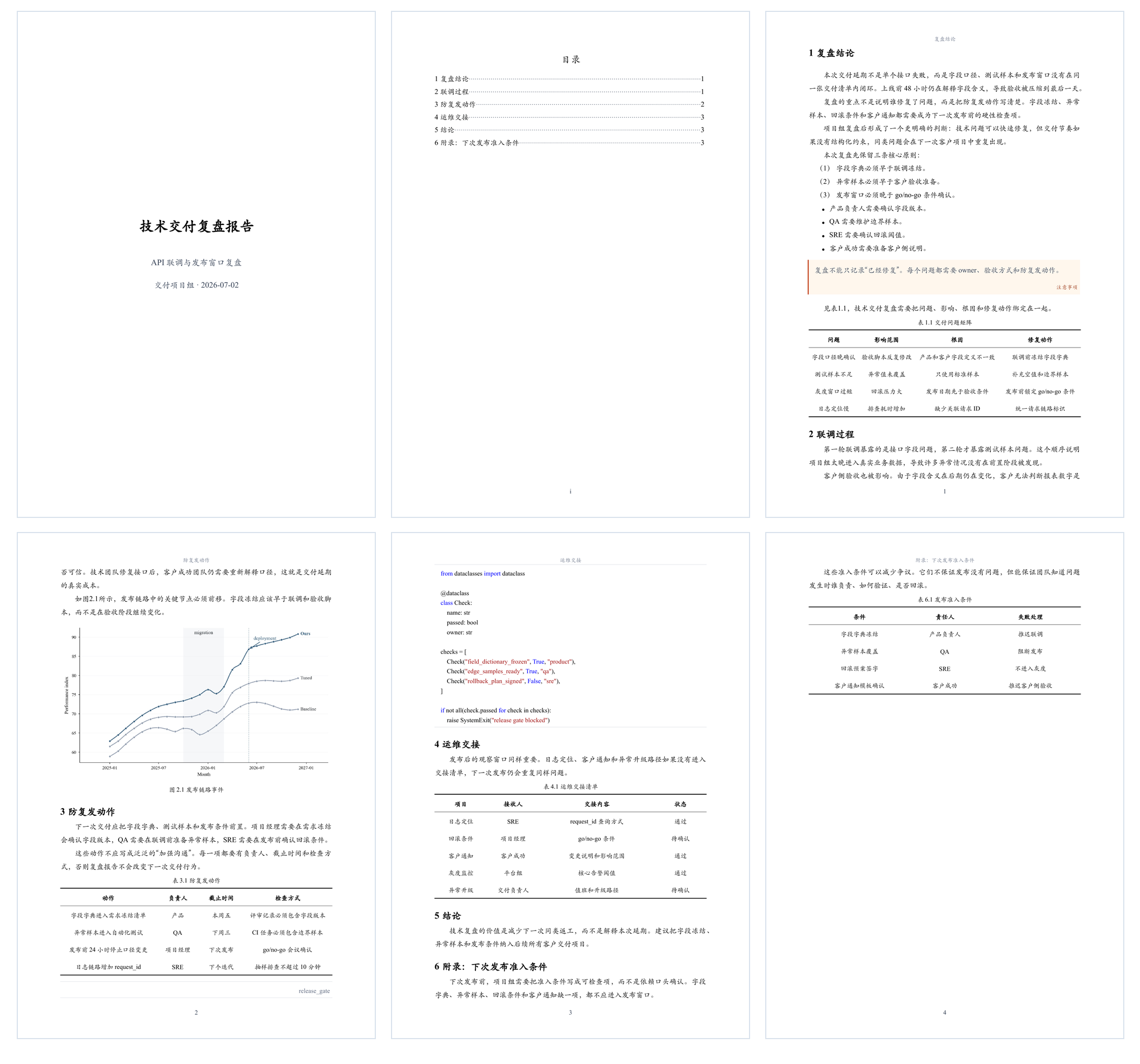 DocxKit technical delivery review